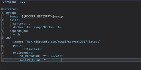 docker compose yaml file version.